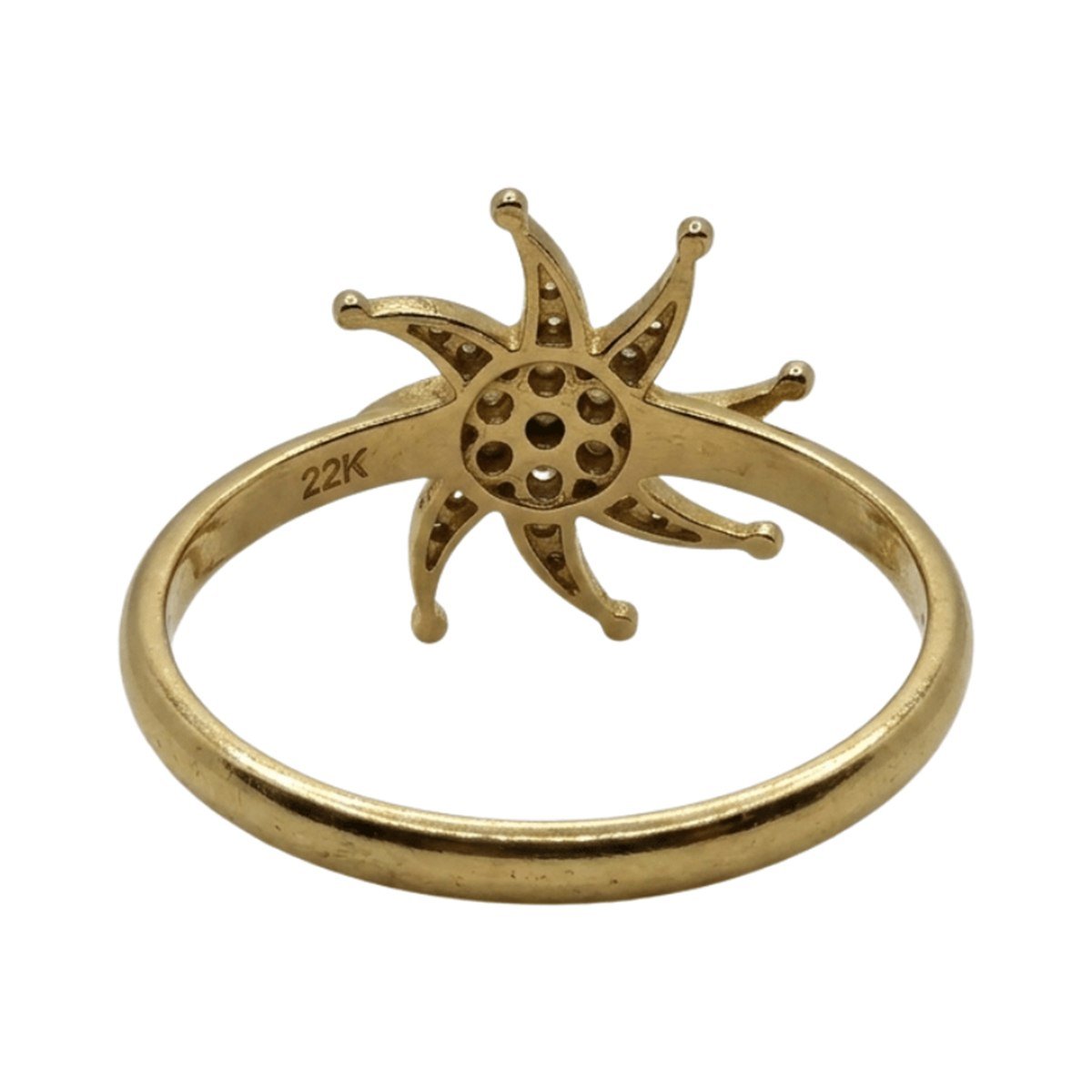 Sunburst Ring — detail view